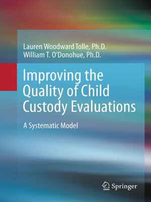 cover image of Improving the Quality of Child Custody Evaluations